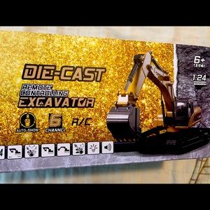 Die-Cast Remote Controlling Excavator